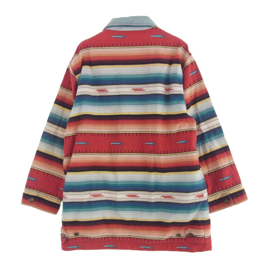 WOOLRICH ウールリッチ レディース ネイティブ チマヨ柄 ジャケット マルチカラー系 L【中古】