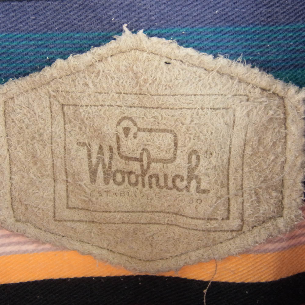 WOOLRICH ウールリッチ レディース ネイティブ チマヨ柄 ジャケット マルチカラー系 L【中古】