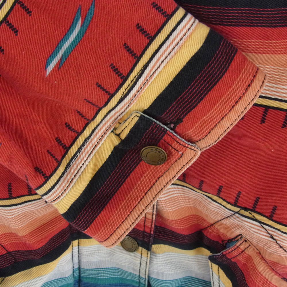 WOOLRICH ウールリッチ レディース ネイティブ チマヨ柄 ジャケット マルチカラー系 L【中古】