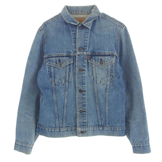 Levi's リーバイス 75505-0217 デニム ジャケット ボタン裏刻印 インディゴブルー系 38【中古】