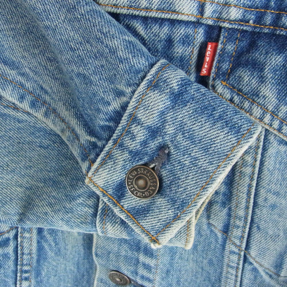 Levi's リーバイス 75505-0217 デニム ジャケット ボタン裏刻印 インディゴブルー系 38【中古】