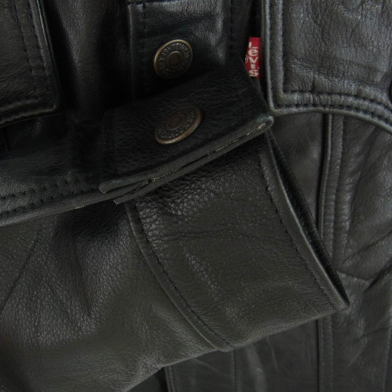 Levi's リーバイス USA製 レザー トラッカー ジャケット
