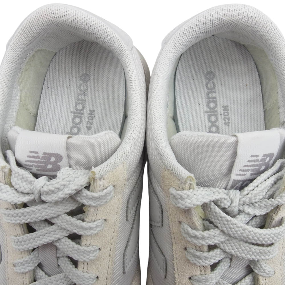 NEW BALANCE ニューバランス UL420MNS 420M スエード レザー スニーカー グレー系 27cm【中古】