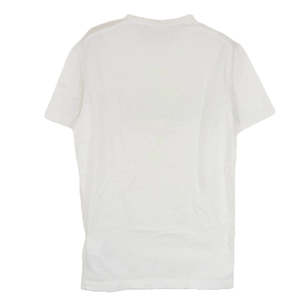 DSQUARED2 ディースクエアード 19SS S74GD0501 ビッグロゴ プリント Ｔシャツ 半袖 カットソー ホワイト系 XS【中古】