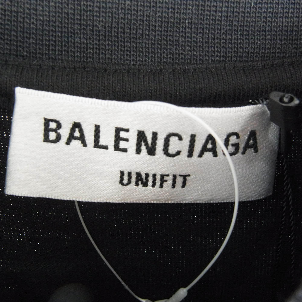 BALENCIAGA バレンシアガ 22SS 698811 TMVC9 SPEED HUNTERS UP SIDE DOWN スピード ハンターズ アップ サイド ダウン 半袖 Tシャツ ブラック系 L【新古品】【未使用】【中古】