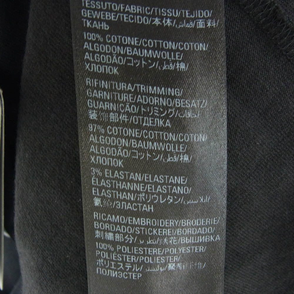 BALENCIAGA バレンシアガ 22SS 698811 TMVC9 SPEED HUNTERS UP SIDE DOWN スピード ハンターズ アップ サイド ダウン 半袖 Tシャツ ブラック系 L【新古品】【未使用】【中古】