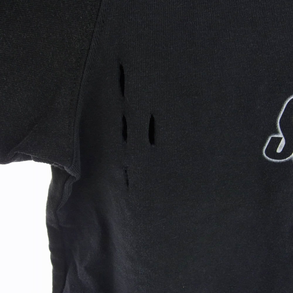 BALENCIAGA バレンシアガ 22SS 698811 TMVC9 SPEED HUNTERS UP SIDE DOWN スピード ハンターズ アップ サイド ダウン 半袖 Tシャツ ブラック系 L【新古品】【未使用】【中古】