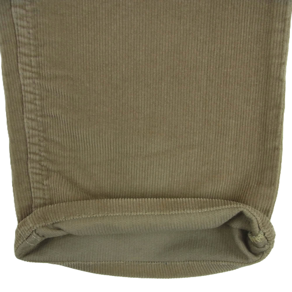 Levi's リーバイス 80s USA製 519 ボタン裏刻印536 42TALON コーデュロイ パンツ グレイッシュブラウン系 W33【中古】