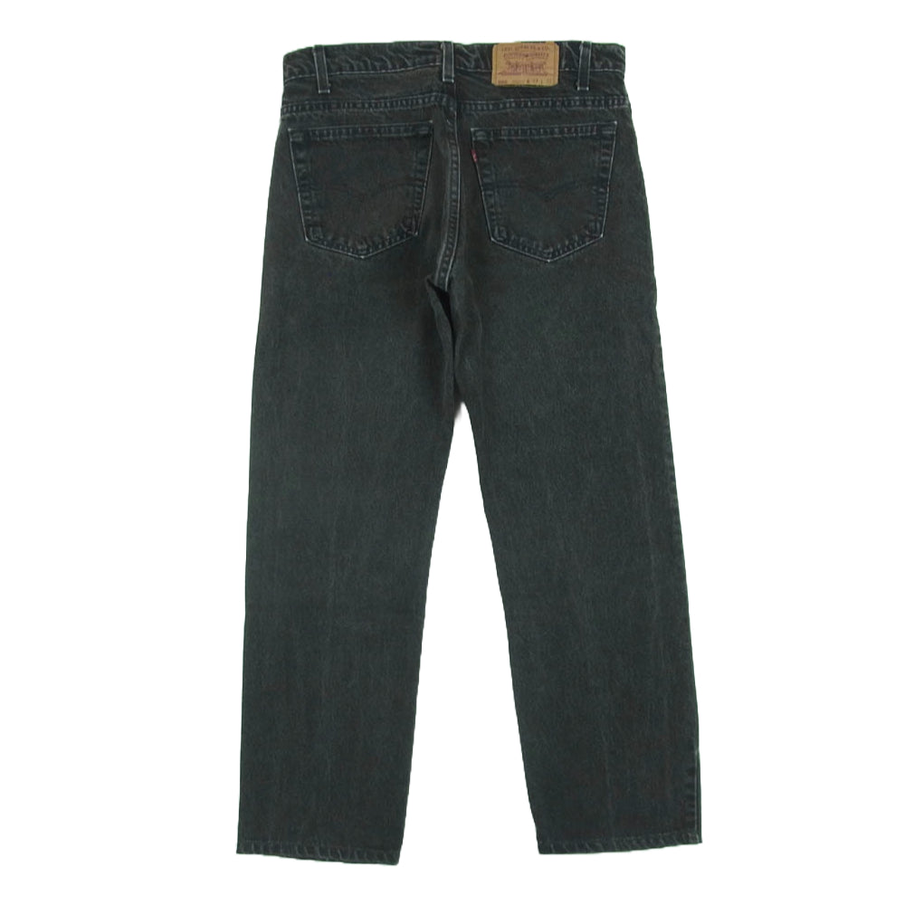 Levi's リーバイス 90s 00s USA製 505 ボタン裏刻印513 ブラック デニム パンツ ジーンズ ブラック系 W34 L32【中古】