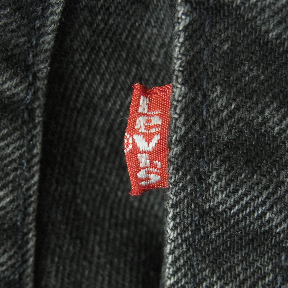 Levi's リーバイス 90s 00s USA製 505 ボタン裏刻印513 ブラック デニム パンツ ジーンズ ブラック系 W34 L32【中古】