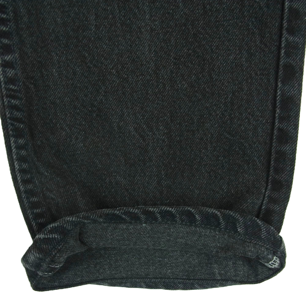 Levi's リーバイス 90s 00s USA製 505 ボタン裏刻印513 ブラック デニム パンツ ジーンズ ブラック系 W34 L32【中古】