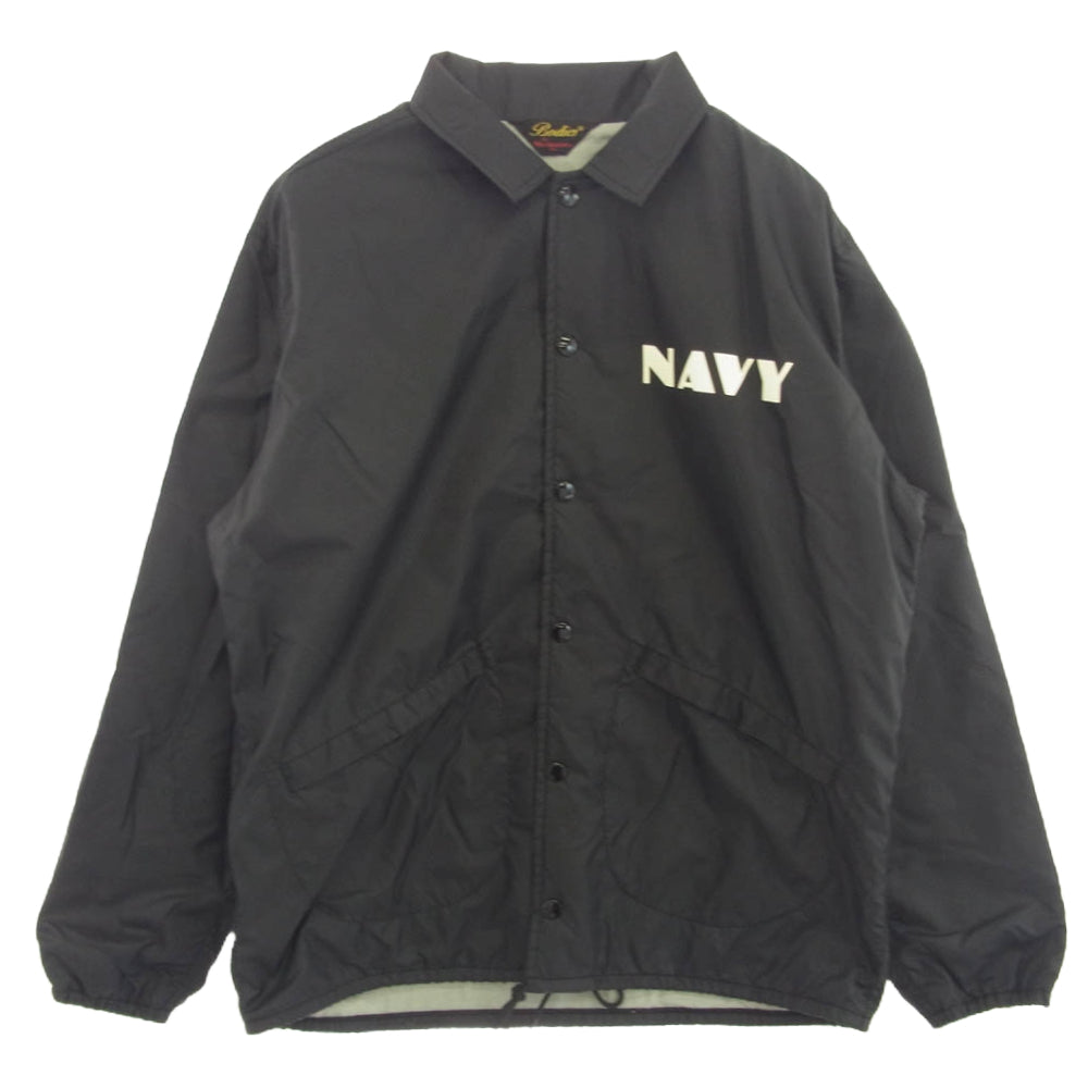 WAREHOUSE ウエアハウス COACH JACKET NAVY コーチ ジャケット ブラック系 M【中古】