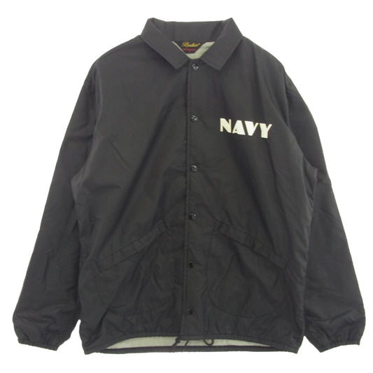 WAREHOUSE ウエアハウス COACH JACKET NAVY コーチ ジャケット ブラック系 M【中古】