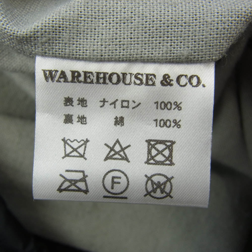 WAREHOUSE ウエアハウス COACH JACKET NAVY コーチ ジャケット ブラック系 M【中古】