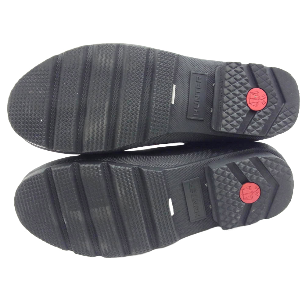 HUNTER ハンター チェルシー レイン ブーツ ブラック系 EU43【中古】