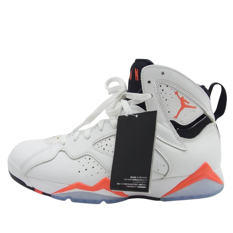 NIKE ナイキ CU9307-160 AIR JORDAN 7 RETRO White Infrared エアジョーダン7 ホワイト インフラレッド スニーカー ホワイト系 27.5cm【中古】