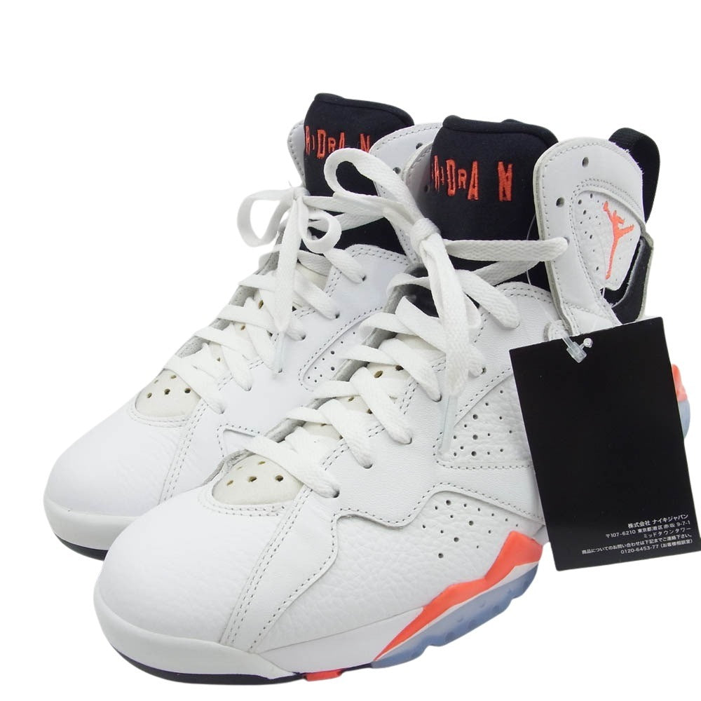 NIKE ナイキ CU9307-160 AIR JORDAN 7 RETRO White Infrared エアジョーダン7 ホワイト インフラレッド スニーカー ホワイト系 27.5cm【中古】