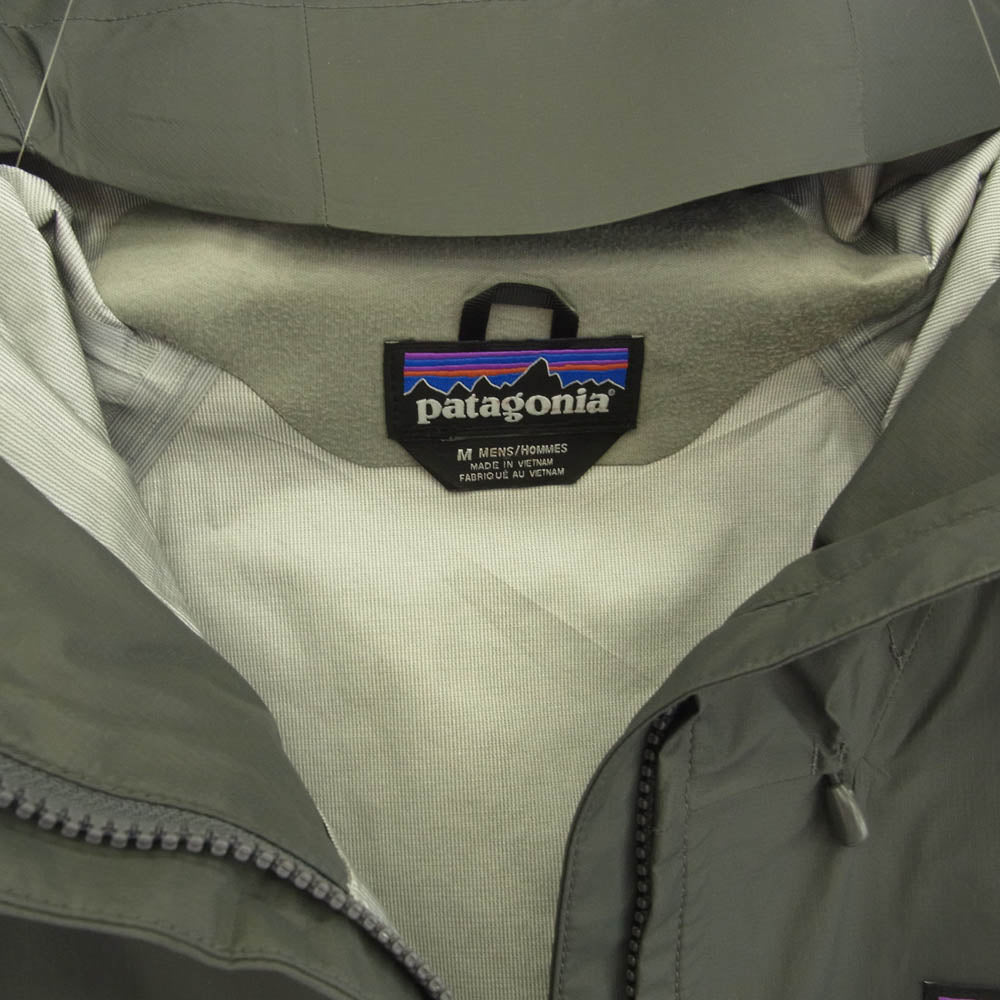 patagonia パタゴニア 20SS 85240 Torrentshell 3L トレントシェル マウンテンパーカー ジャケット グレー系 M【中古】