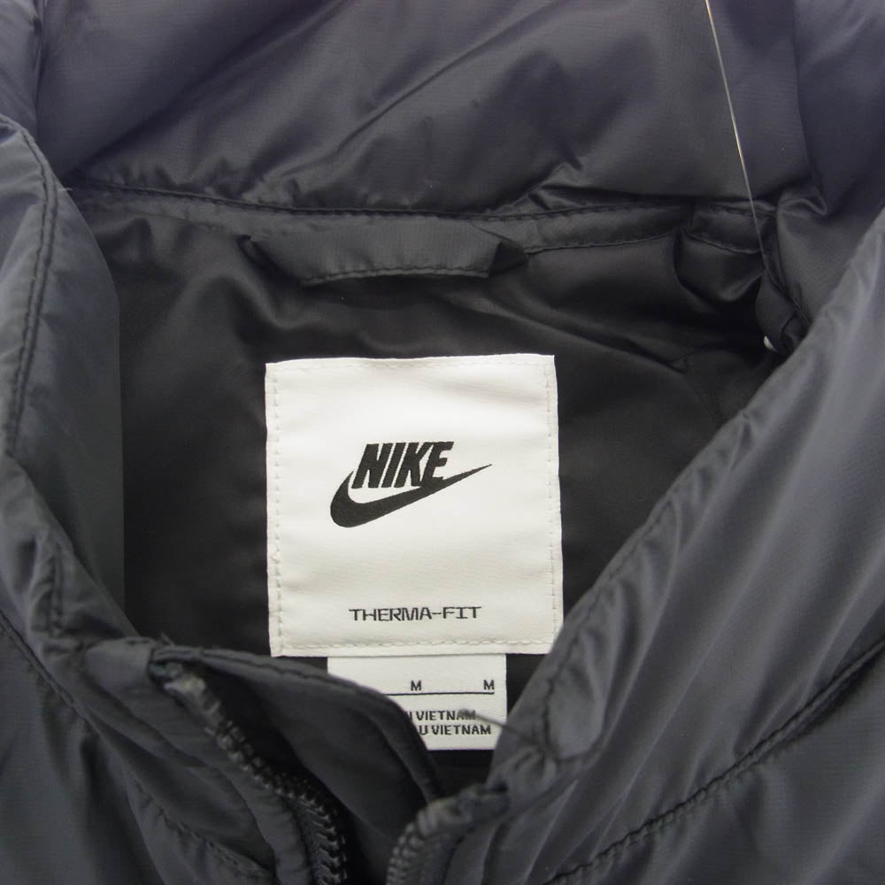 NIKE ナイキ FB8202-011 TF WR SF ロゴ刺繍 ミッドウェイト ベスト ブラック系 M【新古品】【未使用】【中古】