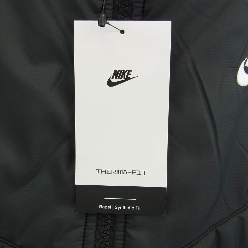 NIKE ナイキ FB8202-011 TF WR SF ロゴ刺繍 ミッドウェイト ベスト ブラック系 M【新古品】【未使用】【中古】