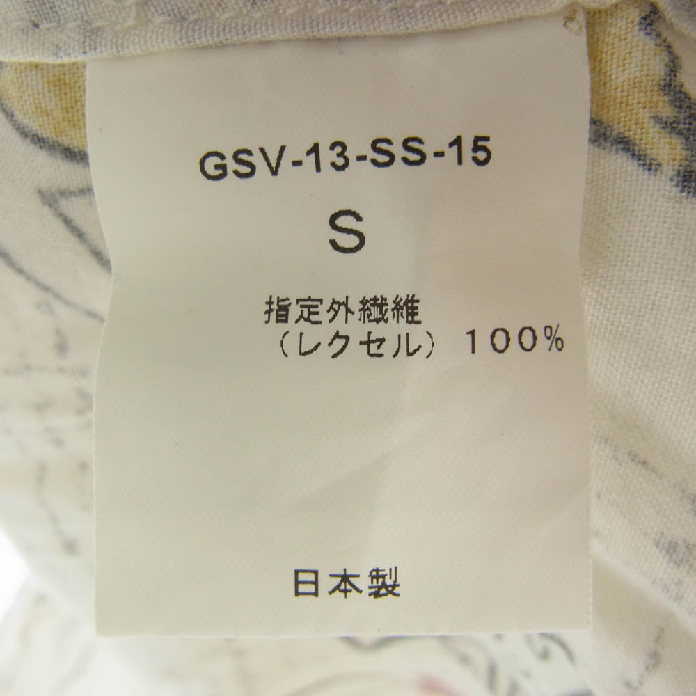 GANGSTERVILLE ギャングスタービル gsv-13-ss-15 総柄 プリント 長袖 シャツ マルチカラー系 S【中古】