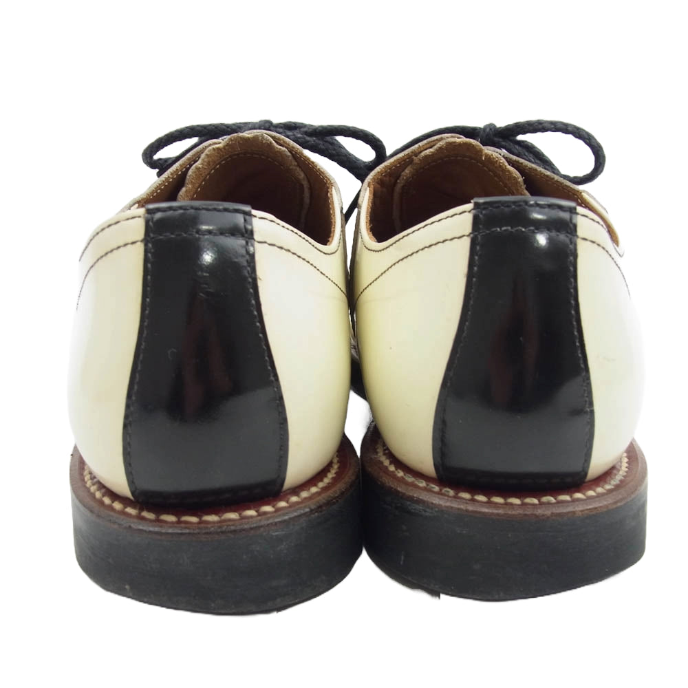 GLADHAND & Co. グラッドハンド 8460 × REGAL リーガル SADDLE SHOES サドル シューズ オフホワイト系 ブラック系 27cm【中古】