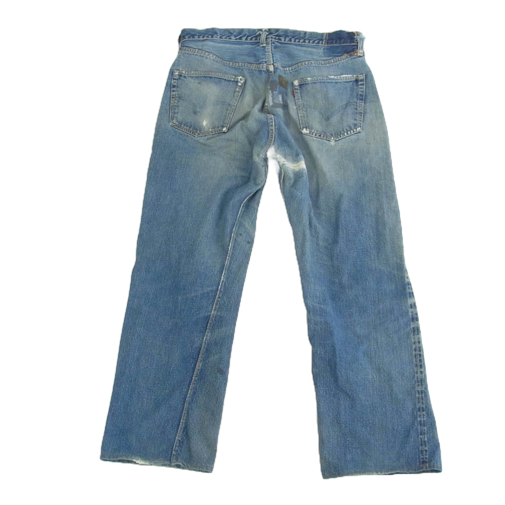 Levi's リーバイス 【難有】ヴィンテージ オリジナル 501xx 紙パッチ センターオフセット 刻印無し インディゴブルー系 サイズ不明【中古】