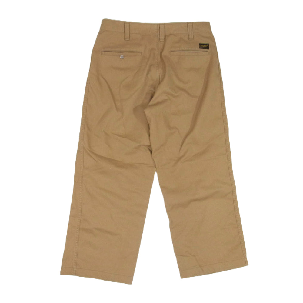 TENDERLOIN テンダーロイン T-BDP チノ ワーク パンツ TALON 42 ZIP ベージュ系 ブラウン系 S【中古】