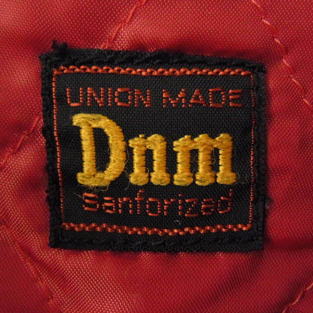 Denime ドゥニーム 裏地キルティング ウール バッファロー チェック CPO ジャケット レッド系 M【中古】
