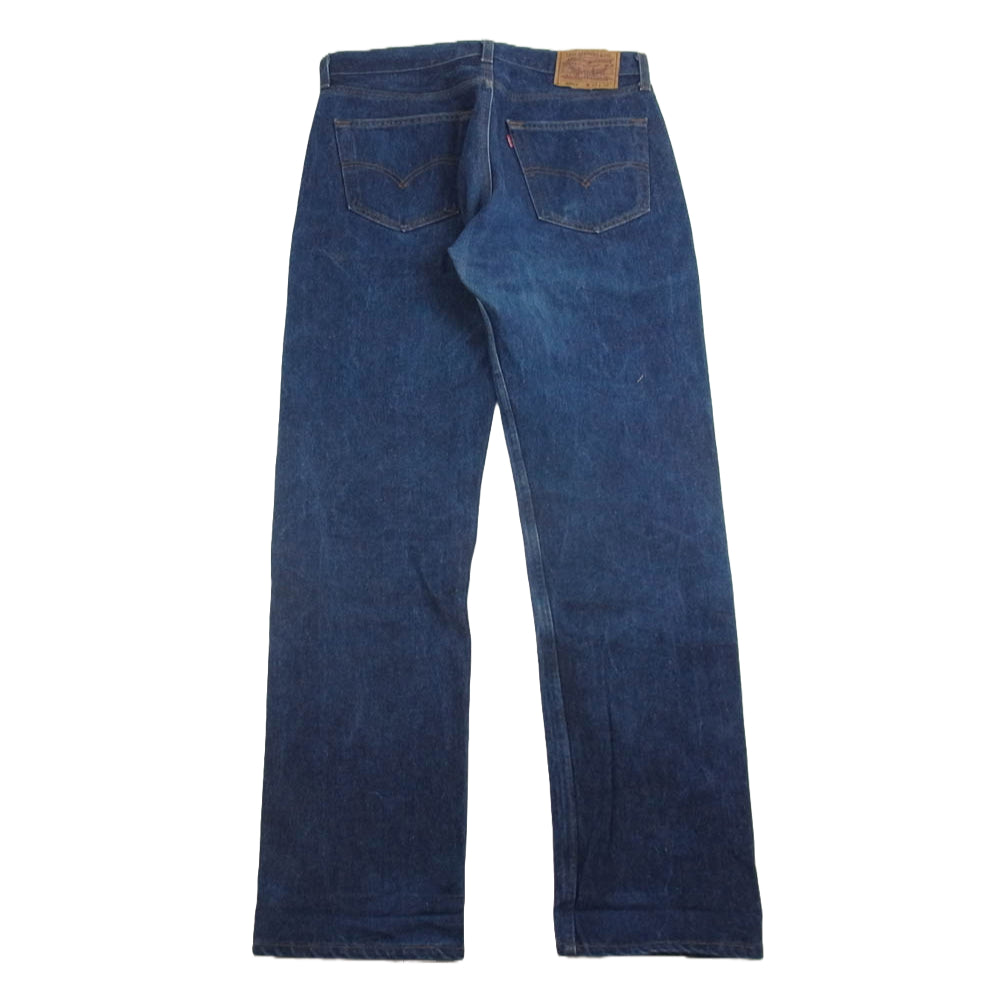 Levi's リーバイス 90s USA製 501 ストレート デニム パンツ インディゴ ボタン裏刻印524 インディゴブルー系 W33L34【中古】