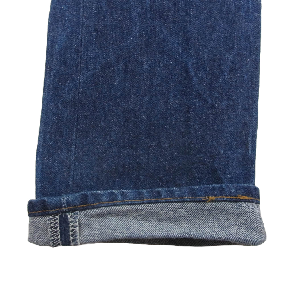 Levi's リーバイス 90s USA製 501 ストレート デニム パンツ インディゴ ボタン裏刻印524 インディゴブルー系 W33L34【中古】