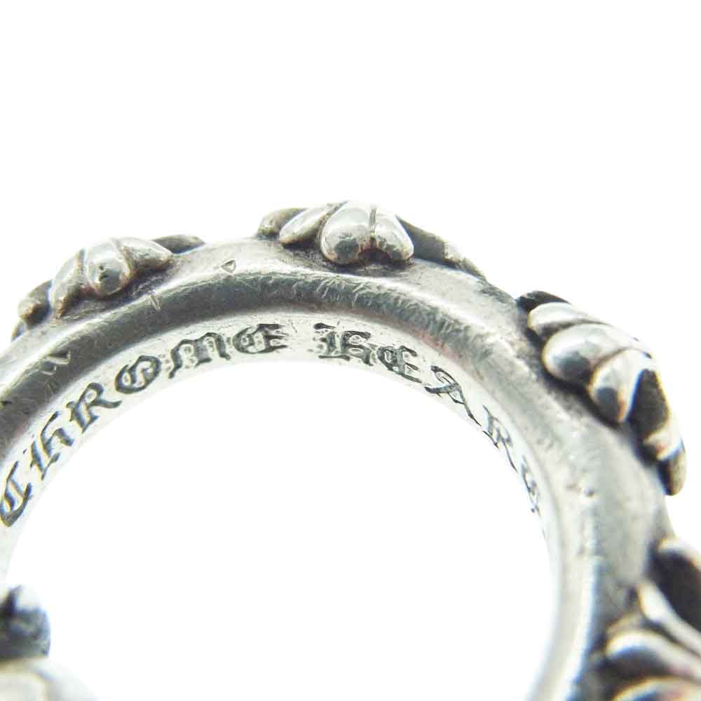 CHROME HEARTS クロムハーツ（原本無） EWLP CROSS BAND クロスバンドリング アイウェアループ ネックレス Wレザーブレード【中古】