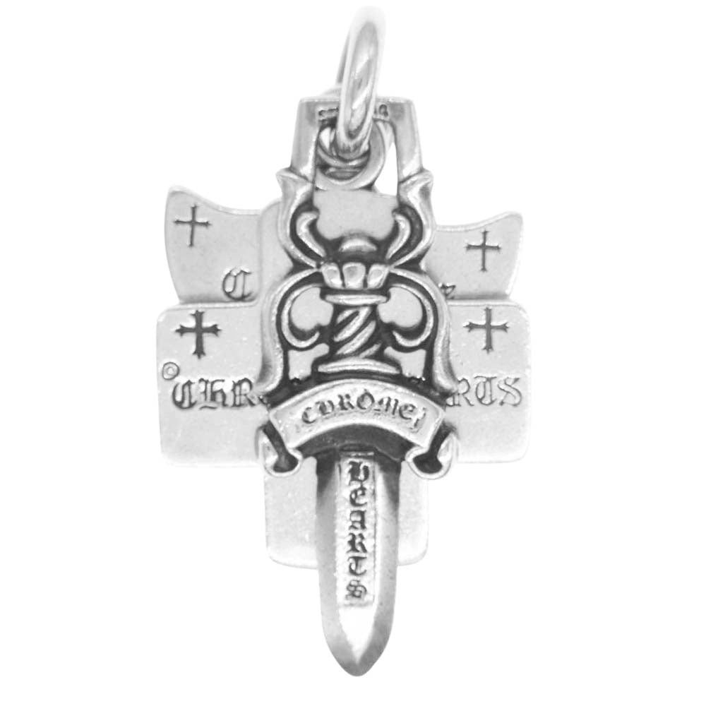 CHROME HEARTS クロムハーツ（原本無） 3TRINKETS 3トリンケッツ スリートリンケッツ ペンダントトップ シルバー系【中古】