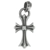 CHROME HEARTS クロムハーツ（原本無） CH CRS SML W BALE スモール CHクロス ペンダントトップ Wベイル【中古】