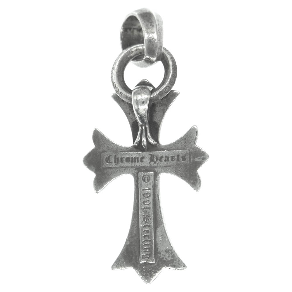 CHROME HEARTS クロムハーツ（原本無） CH CRS SML W BALE スモール CHクロス ペンダントトップ Wベイル【中古】