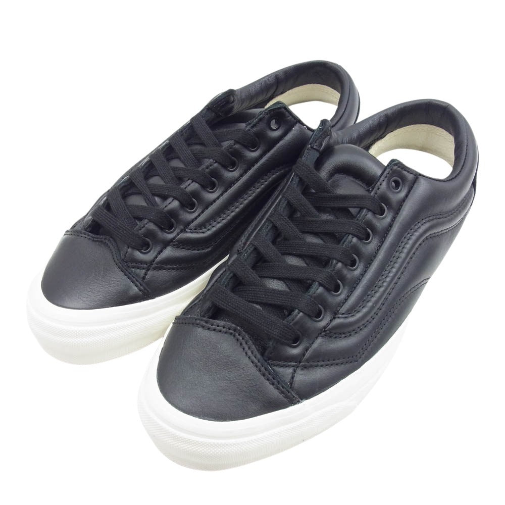 VANS バンズ OTW Old Skool 36 Foam オールドスクール36フォーム ハーフキャブフォーム レザー スニーカー ブラック系 27cm【新古品】【未使用】【中古】