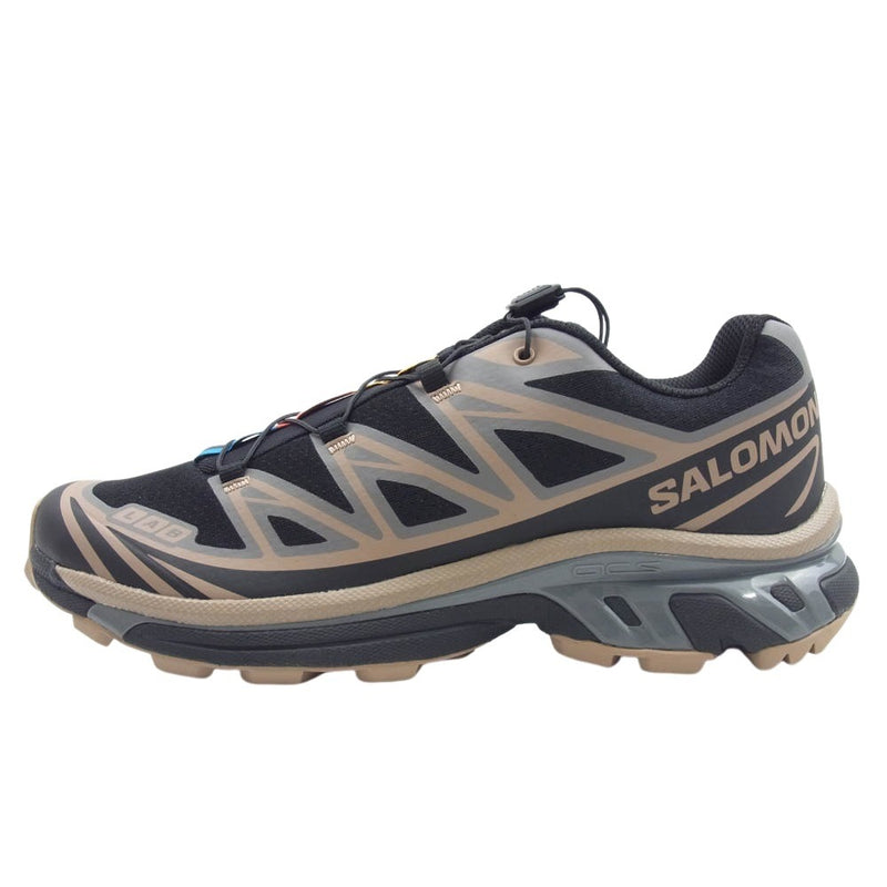 salomon サロモン 475824 XT-6 ブラック ポルタベラ ピューター スニーカー ブラック系 26.5cm【新古品】【未使用】【中古】