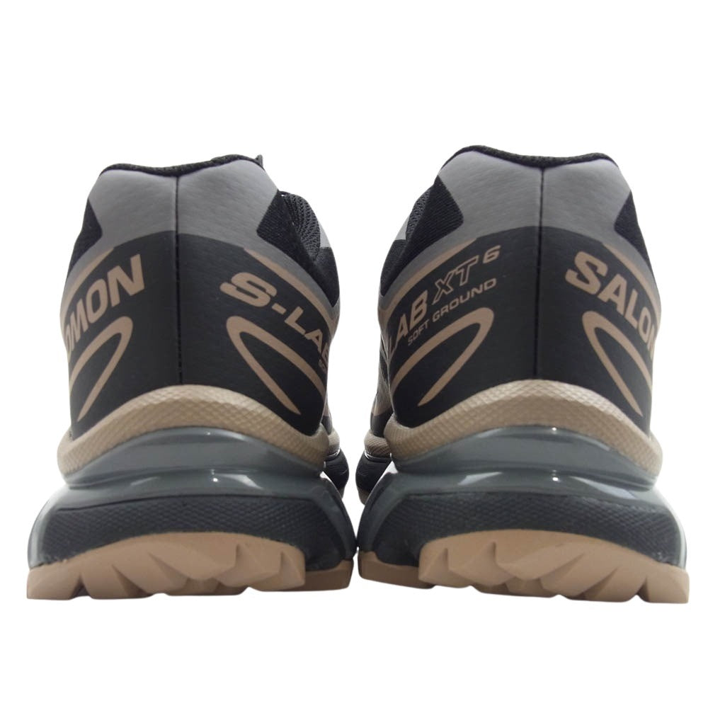salomon サロモン 475824 XT-6 ブラック ポルタベラ ピューター スニーカー ブラック系 26.5cm【新古品】【未使用】【中古】