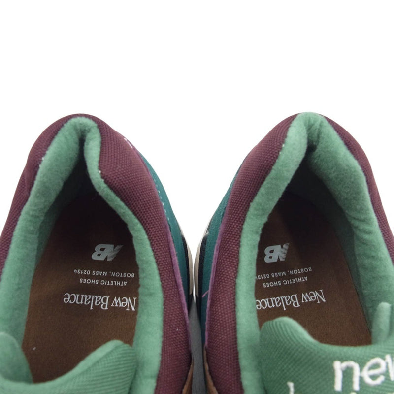 NEW BALANCE ニューバランス U997TB USA製 997 Vintage Teal ヴィンテージティール スニーカー グリーン系 26.5cm【新古品】【未使用】【中古】