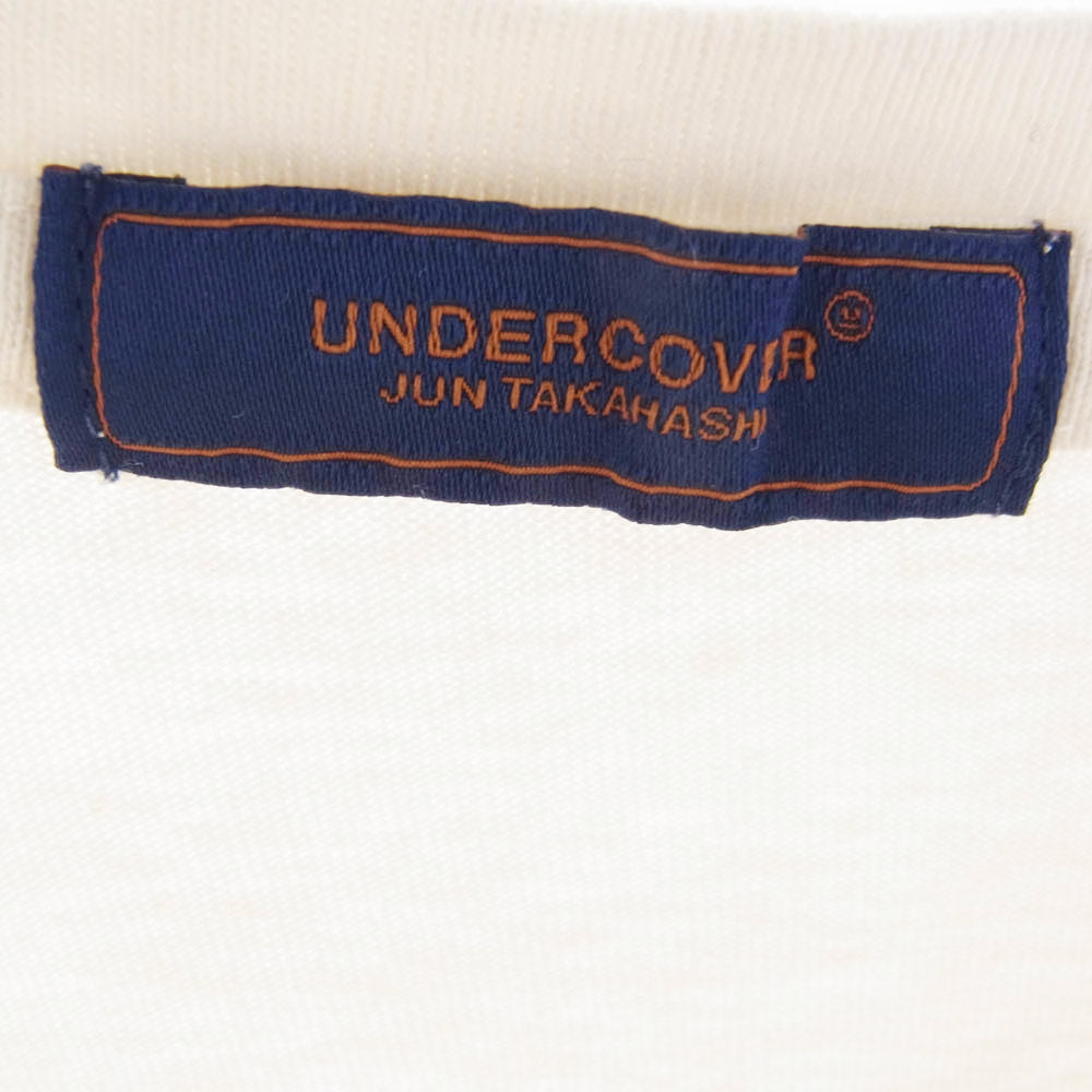 UNDERCOVER アンダーカバー 16SS UCQ3814 SCAB TEE プリント 半袖 Tシャツ ホワイト系 2【中古】