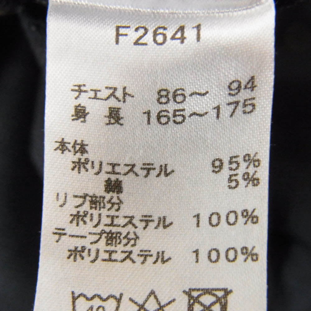 FRED PERRY フレッドペリー ロゴ刺繍 トラック ジャケット ジャージ ネイビー系 S【中古】