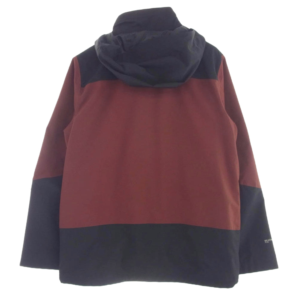 Eddie Bauer エディー・バウアー マウンテン パーカー ナイロン ジャケット ブラック系 ブラウン系 M【中古】