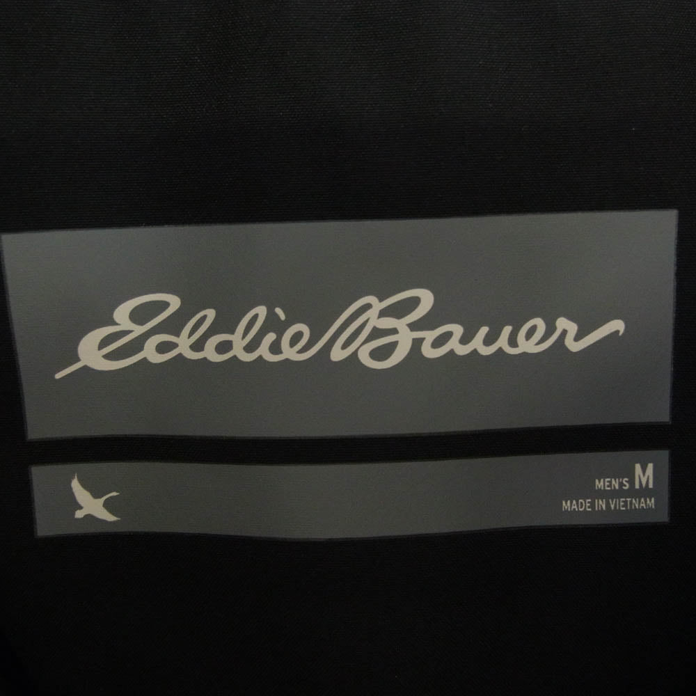 Eddie Bauer エディー・バウアー マウンテン パーカー ナイロン ジャケット ブラック系 ブラウン系 M【中古】