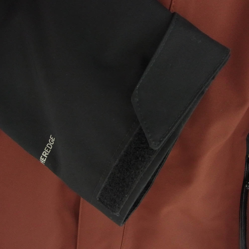 Eddie Bauer エディー・バウアー マウンテン パーカー ナイロン ジャケット ブラック系 ブラウン系 M【中古】