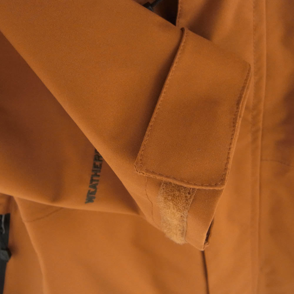 Eddie Bauer エディー・バウアー マウンテン パーカー ナイロン ジャケット インナー中綿ベスト付 ライトブラウン系 L【中古】