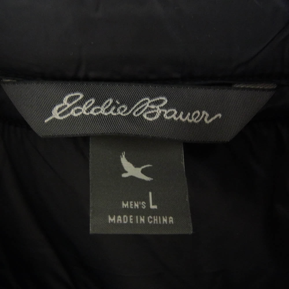 Eddie Bauer エディー・バウアー 01 0164 マウンテン パーカー 中綿 インナー ライニング ジャケット ブラック系 L【中古】