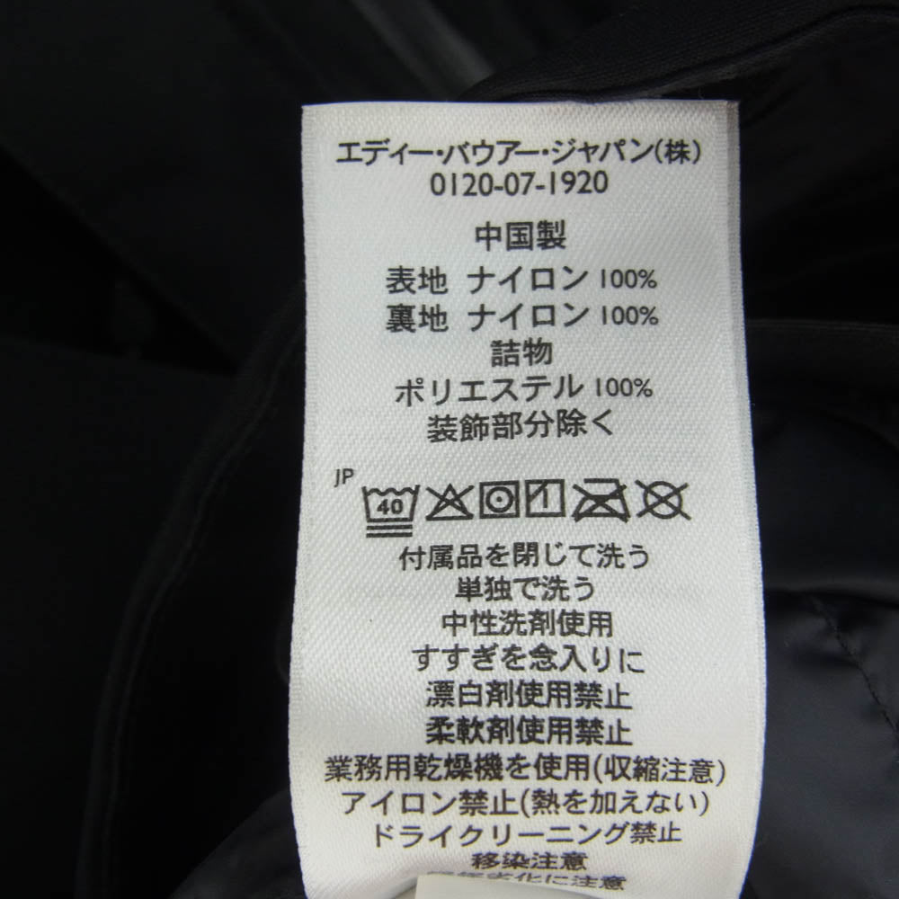 Eddie Bauer エディー・バウアー 01 0164 マウンテン パーカー 中綿 インナー ライニング ジャケット ブラック系 L【中古】