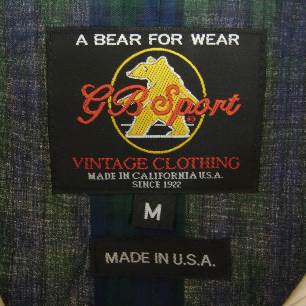 ゴールデンベア GB SPORT 比翼 ジャケット コート ベージュ系 M【中古】