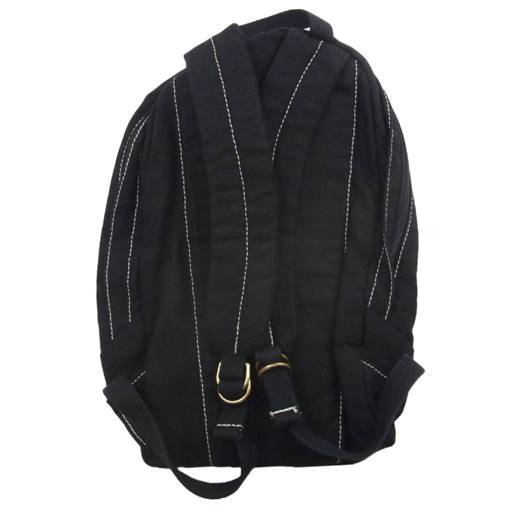 テラパックス MORAINE モレイン ヘンプ 麻 バックパック リュック ブラック系【中古】