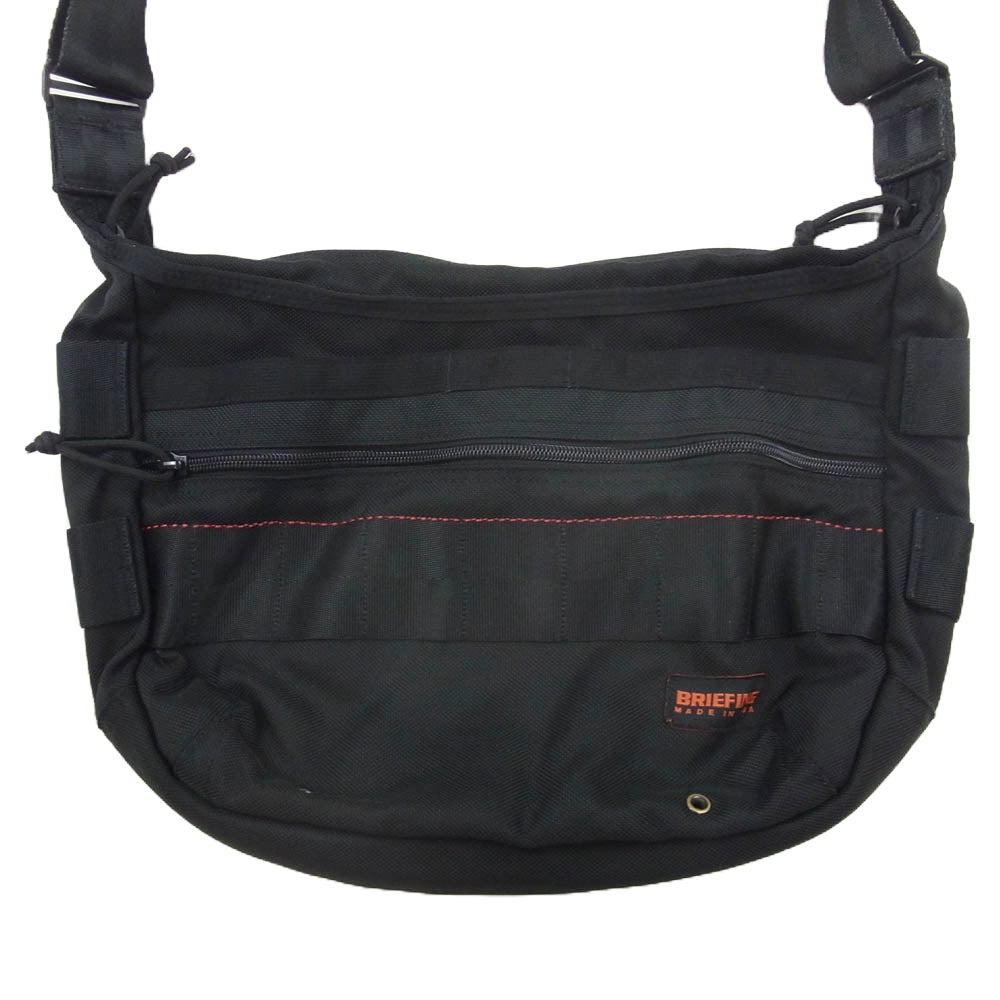 BRIEFING ブリーフィング USA製 WIDE DAY TRIPPER ショルダー バッグ ブラック系【中古】